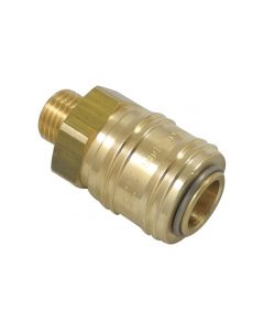 Cupla Rapida 1/4" Female cu Supapa si Filet Exterior ISO 6150 B seria 24KA Parker