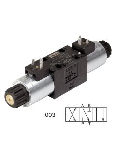 Distribuitor Hidraulic 4/3 DN6 A la T - P&B închis 345 bar seria D1VW003 Parker