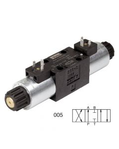 Distribuitor Hidraulic 4/3 DN6 P la A - B&T închis 345 bar seria D1VW005 Parker