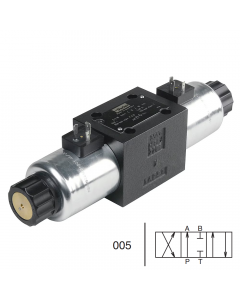 Distribuitor Hidraulic 4/3 DN10 P la A - B&T închis 345 bar seria D3W005 Parker