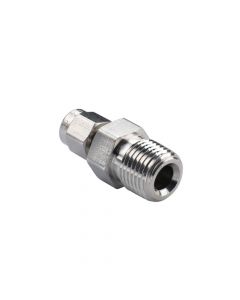 Racord Instrumentatie Parker Drept A-LOK Inox Teava Metric - Filet Exterior BSPP seria MSC-R