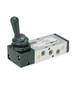 Valva Pneumatica -40°C-+60°C 3/2 cu Maneta 2 Pozitii seria P2LX Parker Viking Xtreme