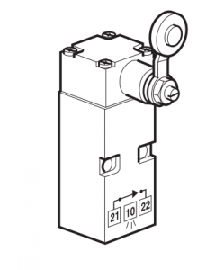 Switch Pneumatic Ø3 mm Actionare Maneta-Rola seria PXC-K Parker