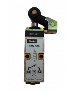 Switch Pneumatic Ø3 mm Actionare Rola-Plunger Plastic seria PXC-K Parker