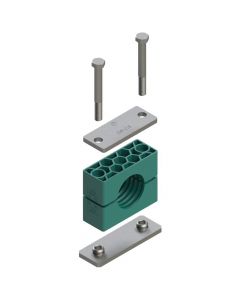 Brida Polipropilena Teava Ø6 mm - Ø220 mm Serie Grea RCP