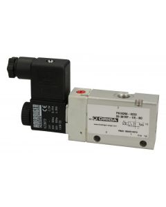 Distribuitor pneumatic 3/2 Normal-Deschis Acționare Electrică și Revenire prin Arc seria S9 381RF-NO Parker Origa