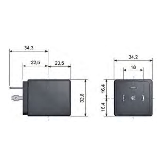 NANA Bobina Curent Alternativ 14W -10°C - 80°C seria ZH14 AC Parker