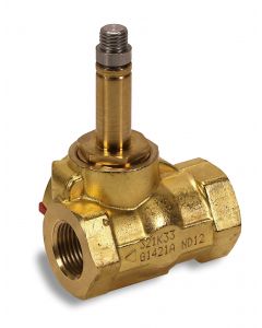 Electrovalva Normal-Deschis Apa & Lichide Neutre G1/4 Ø12 mm - max 12 bar Parker Lucifer - Actionare prin Pilot