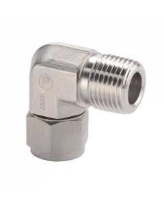 Racord Cot 90° Instrumentatie Parker A-Lok Inox Teava Metric- Filet Exterior NPT seria MSEL-N