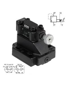 Supapa de Presiune Pilotata DN10 - 105/210/350 bar Standard seria R4V03 Parker